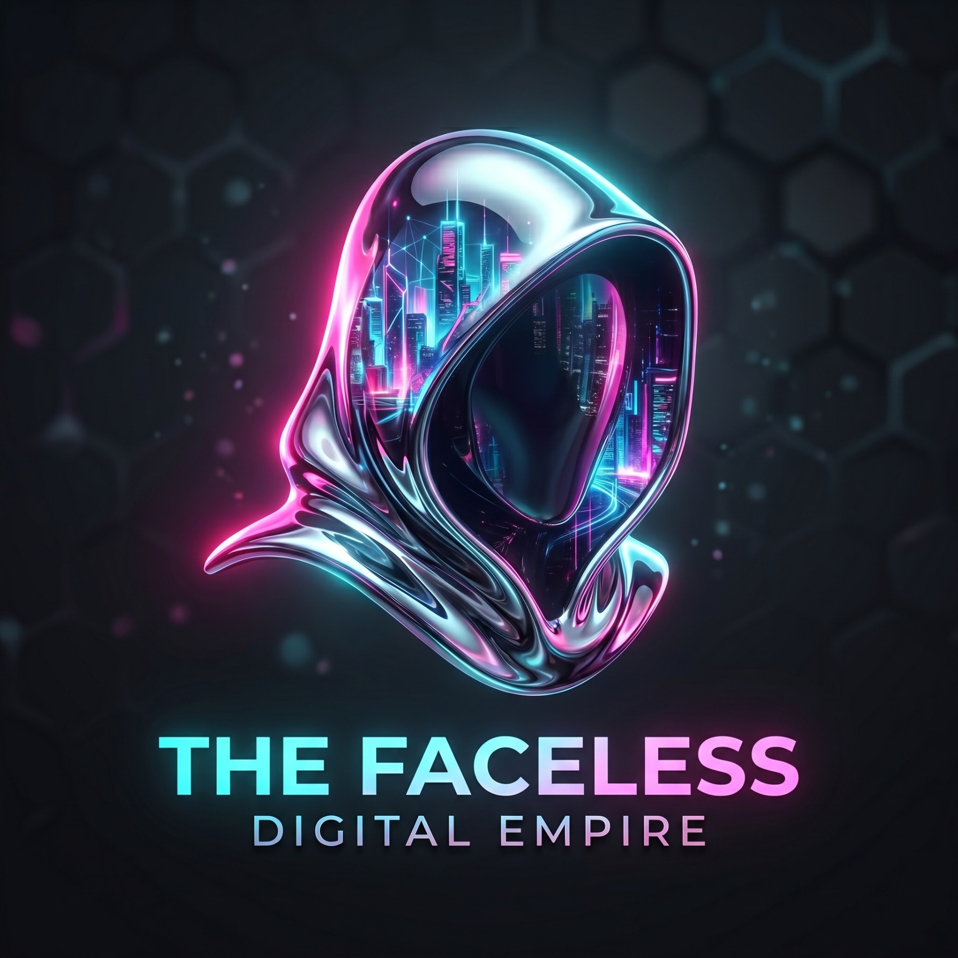 The Faceless Digital Empire logo